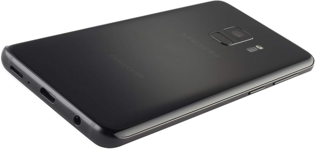 Samsung Galaxy S9 Schwarz 64GB Dual SIM Smartphone 5,8 Zoll Touch-Display *Frei lite-am® USB-C Kabel