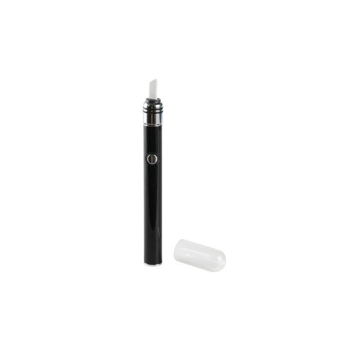 Mr.Bald Ceramic Hot Knife, 510 Thread Dab Tool Cut Wax Accessory, Black +Sliver (1kit)