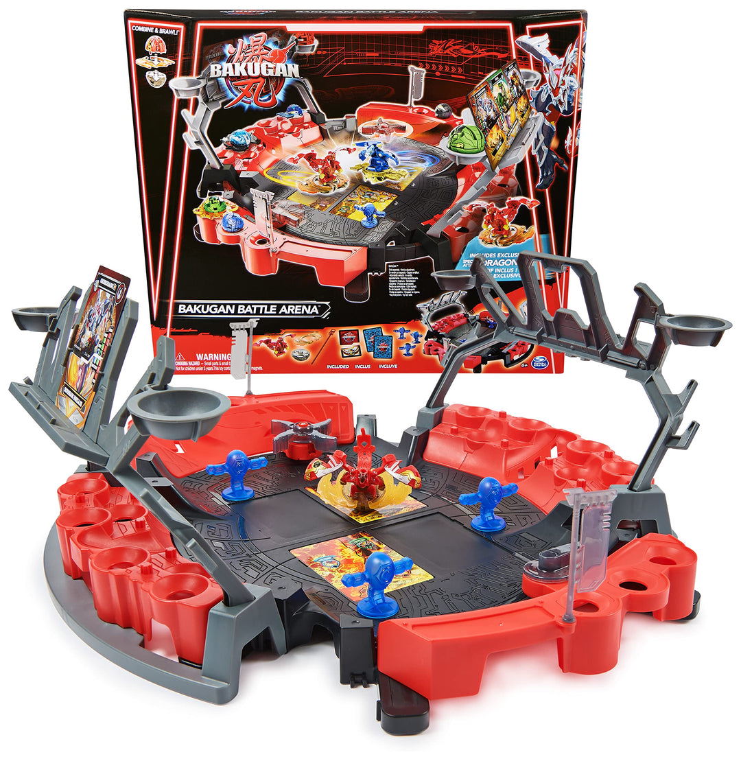 Bakugan 3.0 Battle Arena mit Special Attack Dragonoid, Spielfeld mit individuell zusammenstellbarer