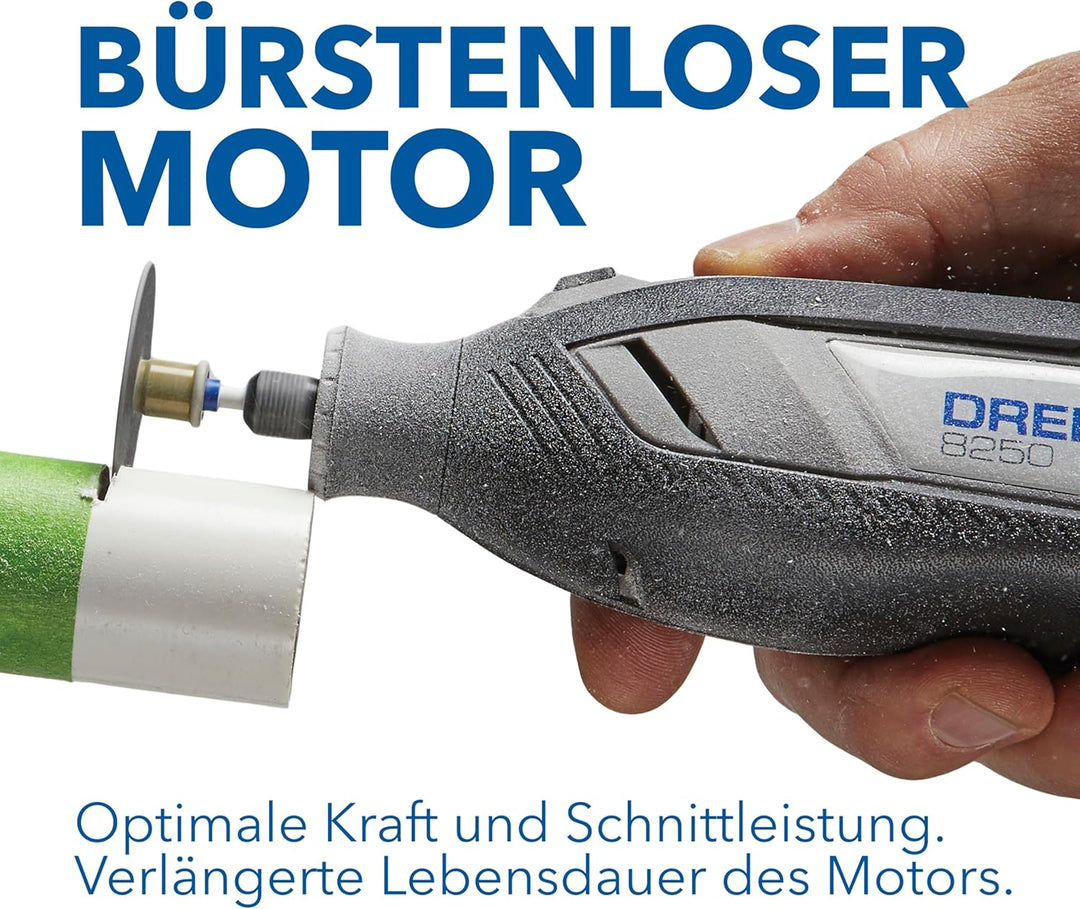 Dremel 8250 12V Akku-Rotationswerkzeug 5.000-30.000 U/min Bürstenloser Multifunktionswerkzeug set mi
