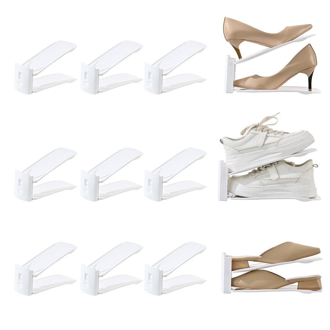 Schuh-Organizer, verstellbare Ebene, Schuhstapler, Aufbewahrung, platzsparend, Sneakers, Ausstellung