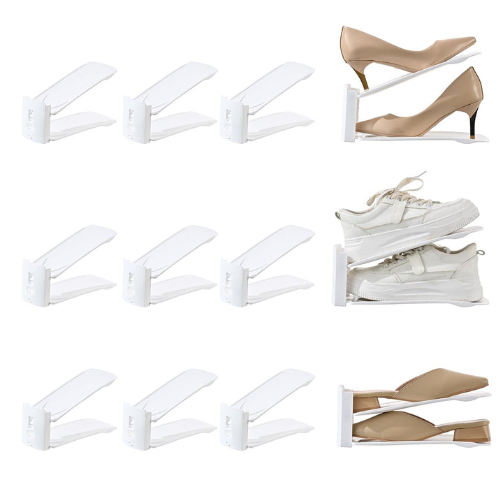 Schuh-Organizer, verstellbare Ebene, Schuhstapler, Aufbewahrung, platzsparend, Sneakers, Ausstellung