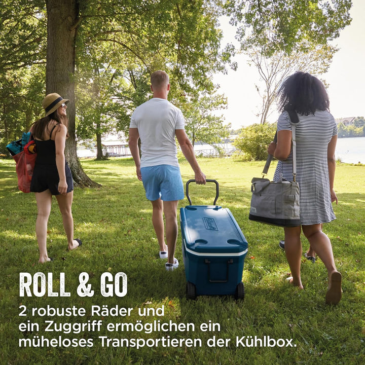 Coleman Xtreme Kühlbox, grosse Thermobox mit Fassungsvermögen, hochwertige PU-Vollschaumkernisolieru
