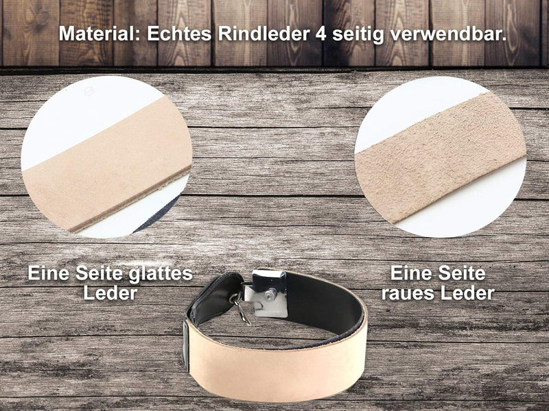 Herren Geschenk Set Rasiermesser Goldätzung Paste Solingen und Leder Abziehriemen