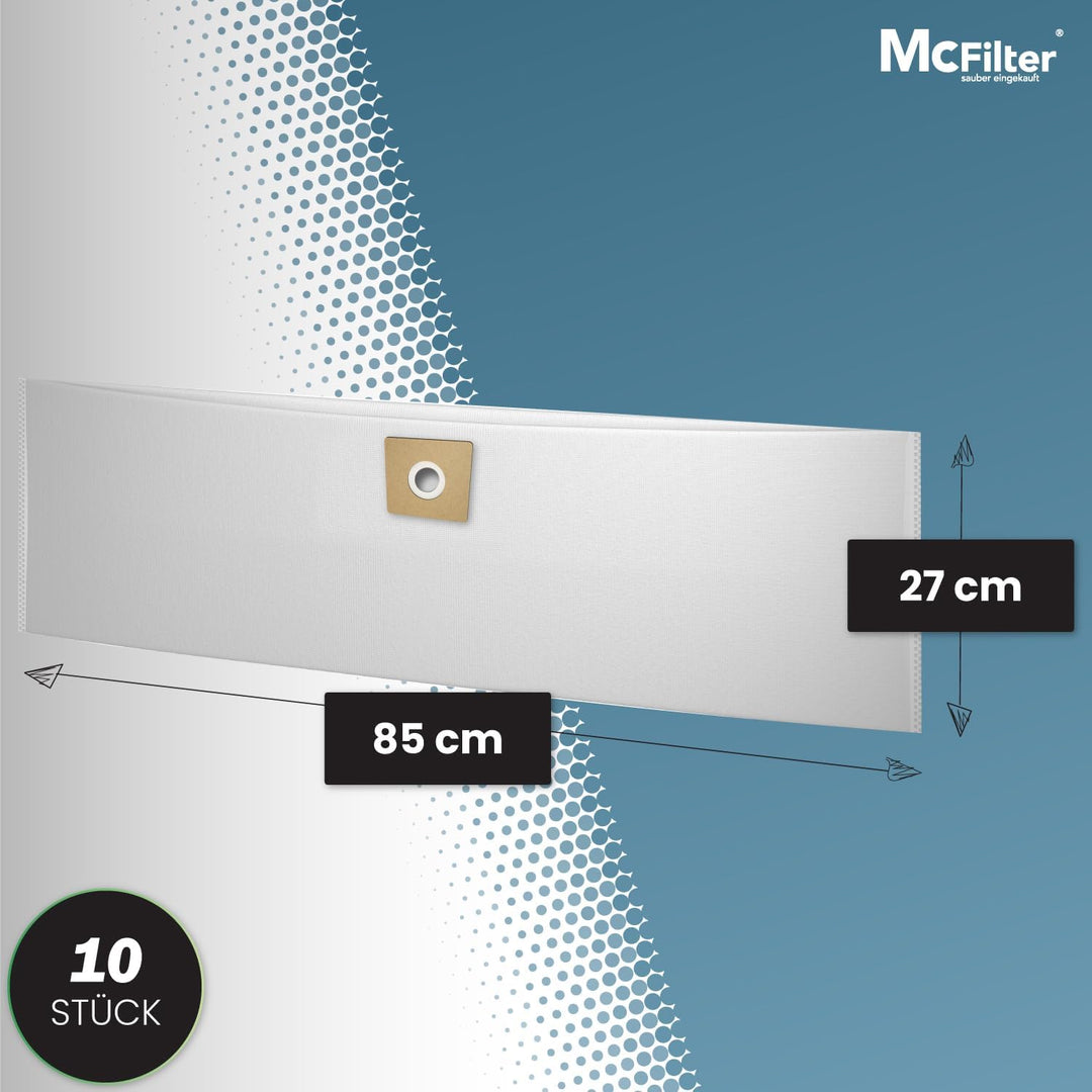 McFilter I 10 Staubsaugerbeutel kompatibel mit Bosch AdvancedVac 20 Staubsauger I Mikrovlies I Alter