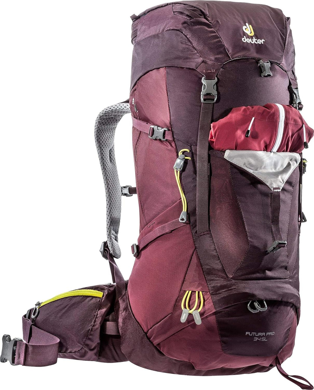 deuter Futura PRO 34 SL 2020 Model Women Wanderrucksack Aubergine-maron, Aubergine-maron