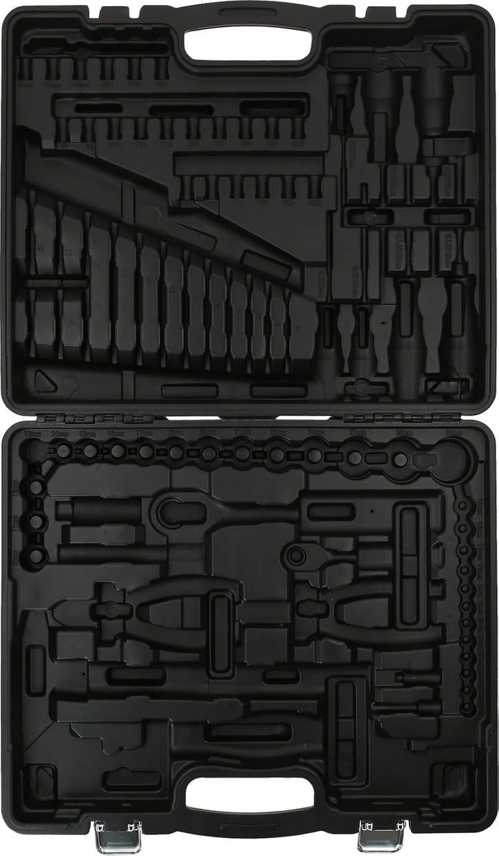 KS Tools 917.0797-99 Kunststoff-Leerkoffer (ohne Inhalt) für 1/4"+1/2" Steckschlüssel-Satz, 97-tlg.