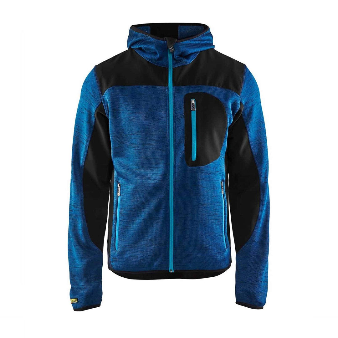 Strickjacke"4930" mit Softshell - BLAKLÄDER Marine XXL, Marine XXL