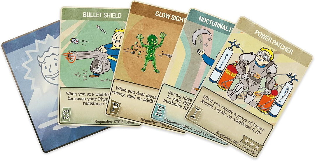 Fallout: Das Rollenspiel Perk Cards 2