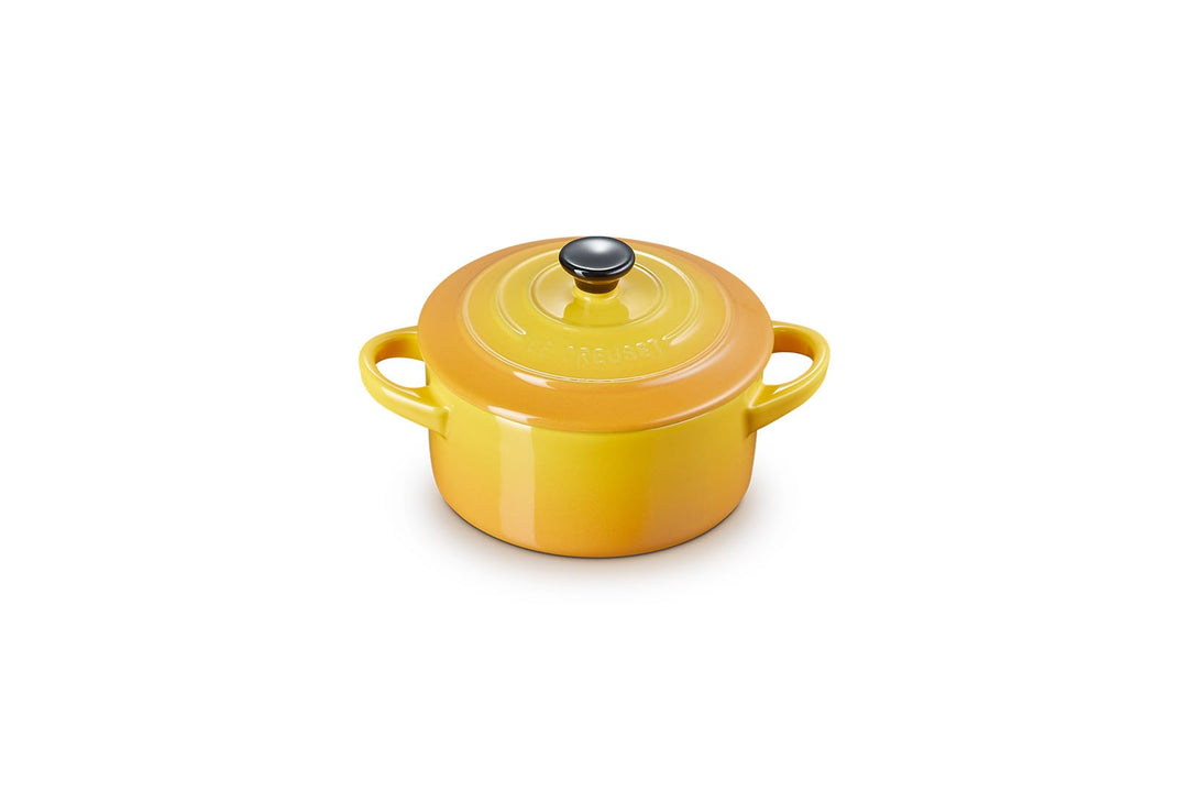 LE CREUSET Mini-Cocotte aus Steinzeug, 200 ml, 10 x 5 cm, Nectar, 71901106720100 Ofenrot, Ofenrot
