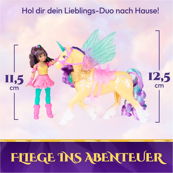Unicorn Academy Wing Magic AVA und Leaf Set, ab 4 Jahren