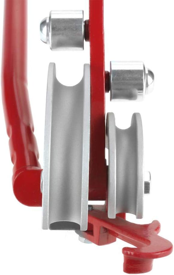 2 in 1 Rohrbieger, 180 ° Handheld Rohrbieger Rohrbiegezange Biegezange Rohr Biegewerkzeug perfekt fü