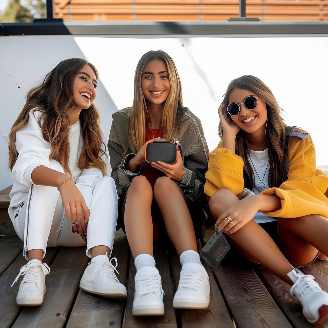 Tragetasche Kompatibel mit JBL Go 4 - tragbarer Bluetooth-Lautsprecher Box Pro Sound, Auch für Go 3/