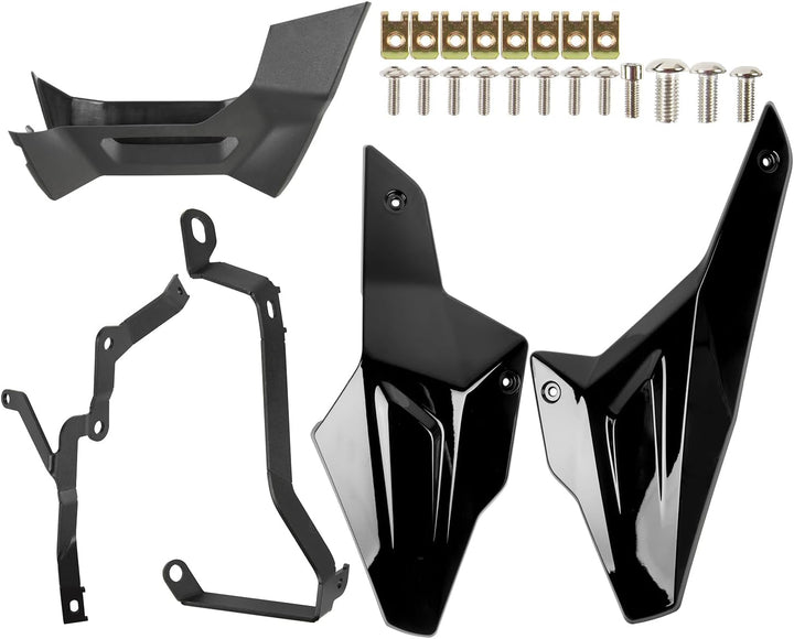 Cubierta de motocicleta Bellypan Motor Guard Chasis Bumper Protection Cover Panel Inferior Spoiler C