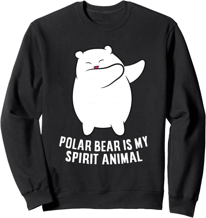 Mein Seelentier ist ein Eisbär Süsser Eisbär Sweatshirt