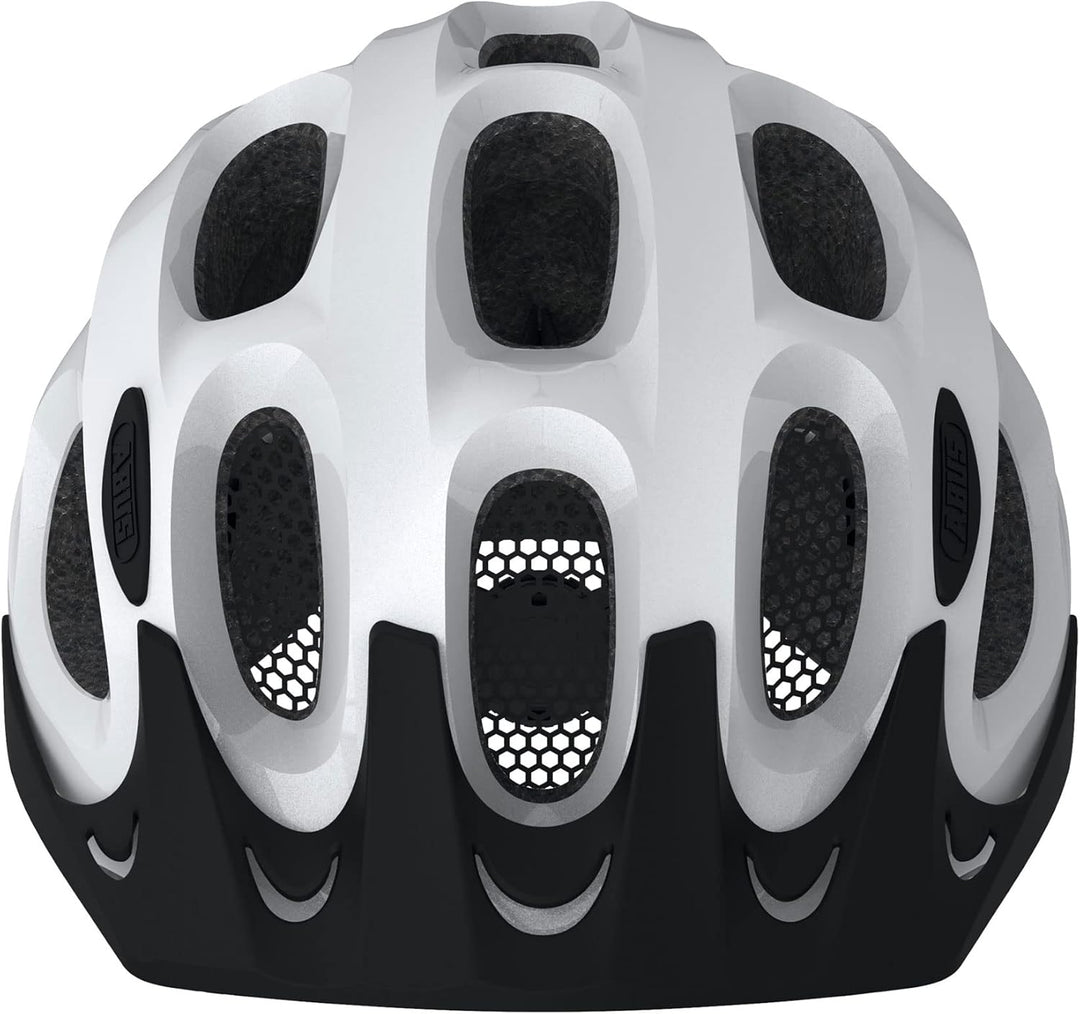 ABUS Stadthelm Youn-I ACE - Fahrradhelm für den Alltag - mit integriertem LED-Rücklicht - für Damen