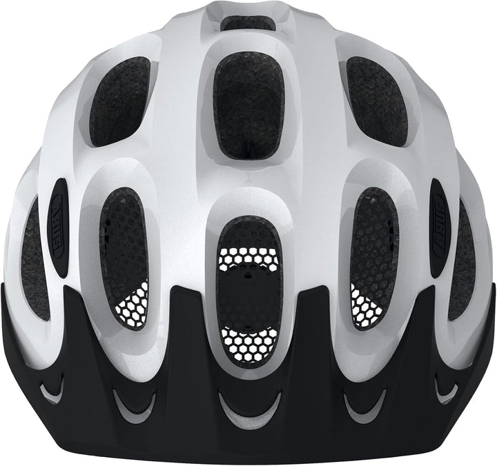 ABUS Stadthelm Youn-I ACE - Fahrradhelm für den Alltag - mit integriertem LED-Rücklicht - für Damen