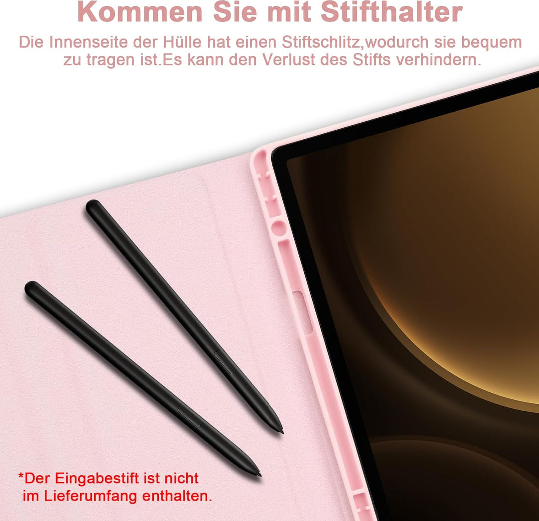 Bettdow für Samsung Galaxy Tab S10 Lite/S10 FE 10.9" 2025 Tastatur Hülle, Deutsch QWERTZ Layout Abne