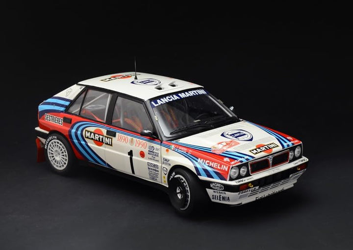 Italeri 4709 1:12 Lancia Delta HF Integrale 16V-Modellbau, Bausatz, Standmodellbau, Basteln, Hobby,