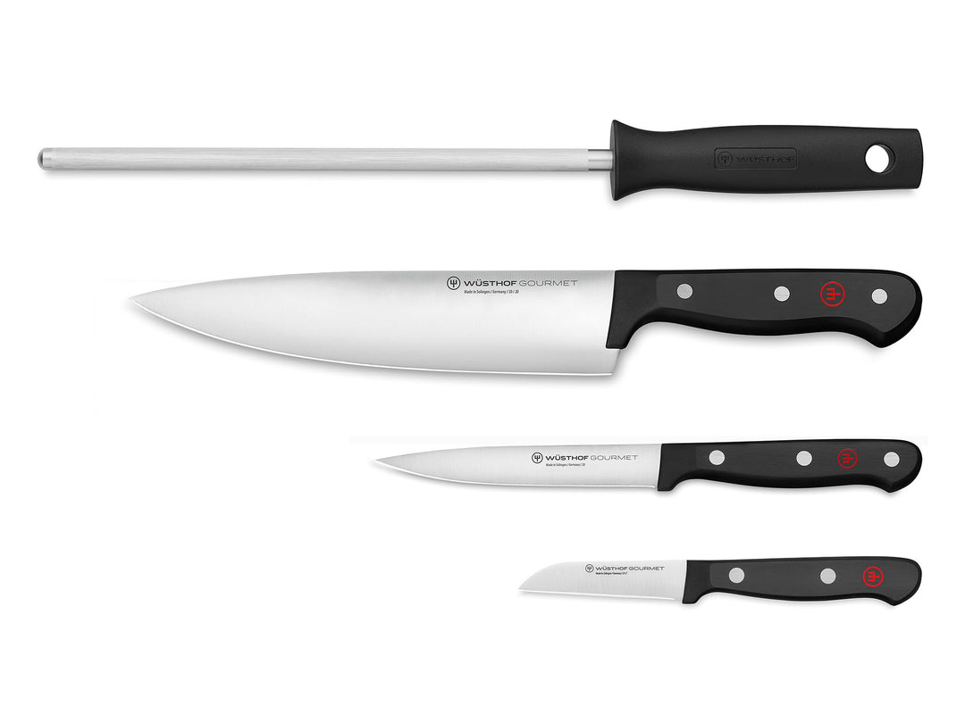 WÜSTHOF Gourmet Messerset mit 4 Artikeln