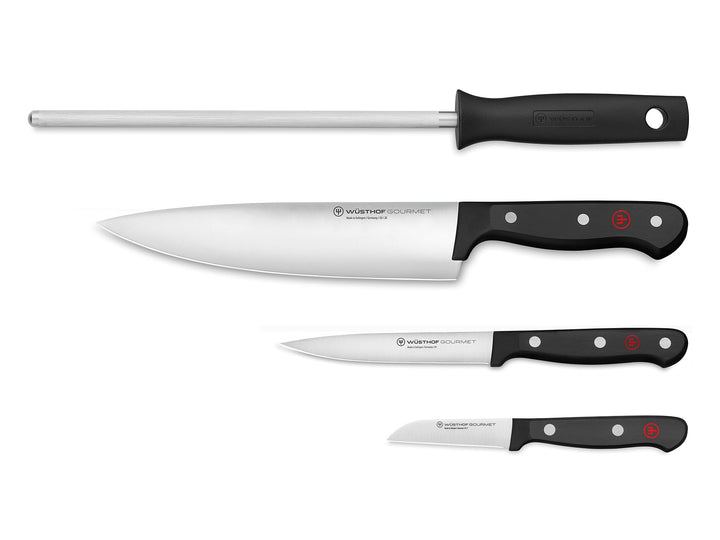 WÜSTHOF Gourmet Messerset mit 4 Artikeln