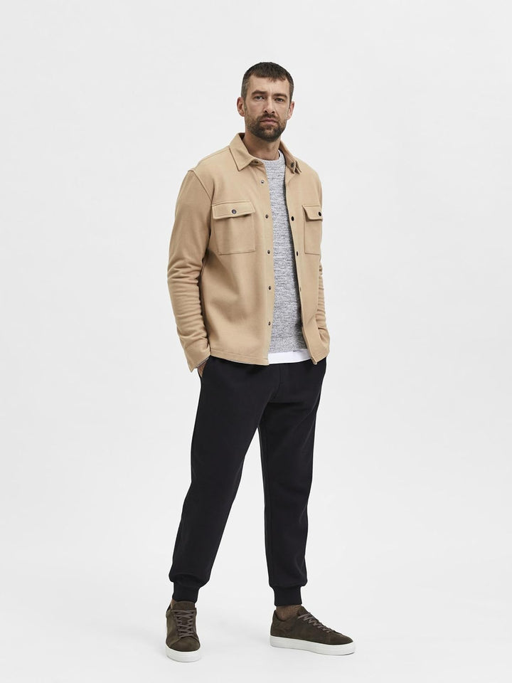Selected Homme Male Overshirt Klassisches S Incense, S Incense