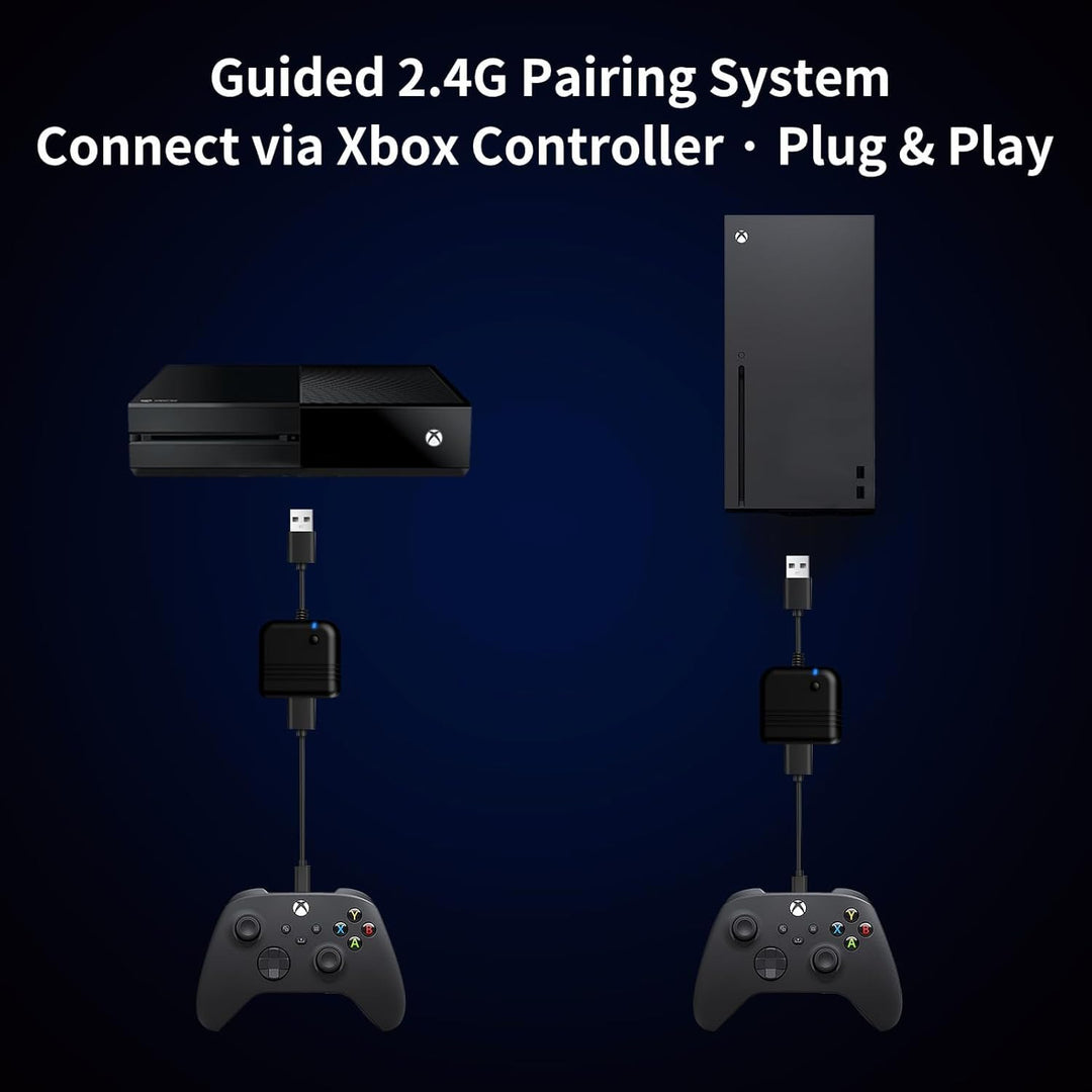 NBCP Wireless Rock Band Controller für XBOX-one/Xbox Series X/PC, kabellose Gitarre für Rock Band, F