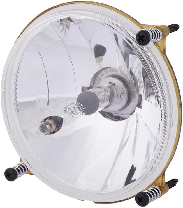 HELLA - Halogen/FF-Hauptscheinwerfer - M133 - 12V - rund - Referenzzahl: 12.5 - Einbau - glasklare S