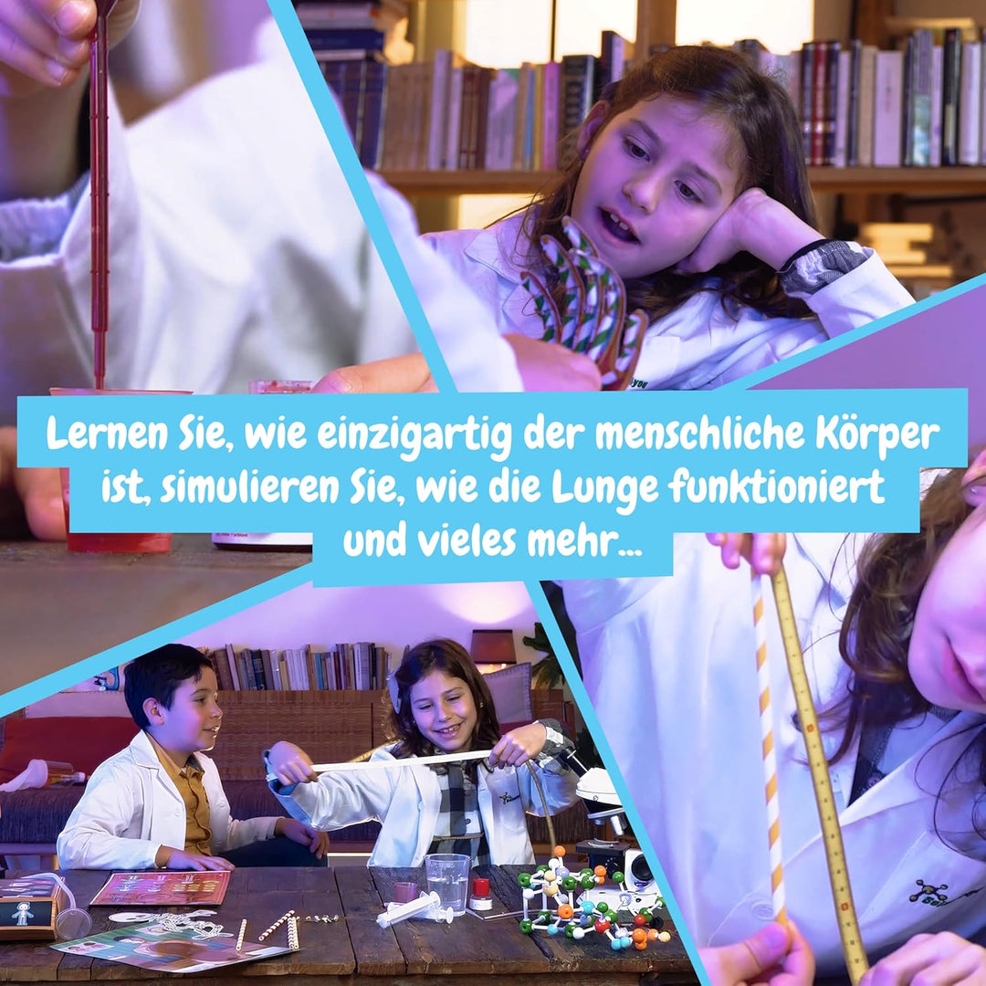 Science4you Menschlichen Körpers Kit – Entdecken Sie die Details des Menschlichen Körpers, Finden Si