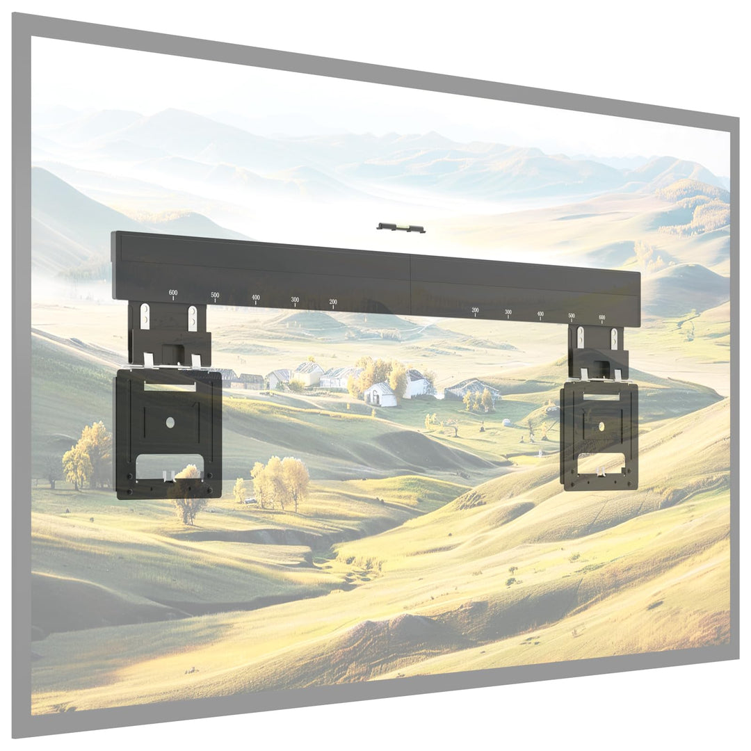 Ultra Slim TV Wandhalterung-TV Halterung für 37-80 Zoll Flachbildschirme,MAX 75 kg,MAX VESA 600x400m