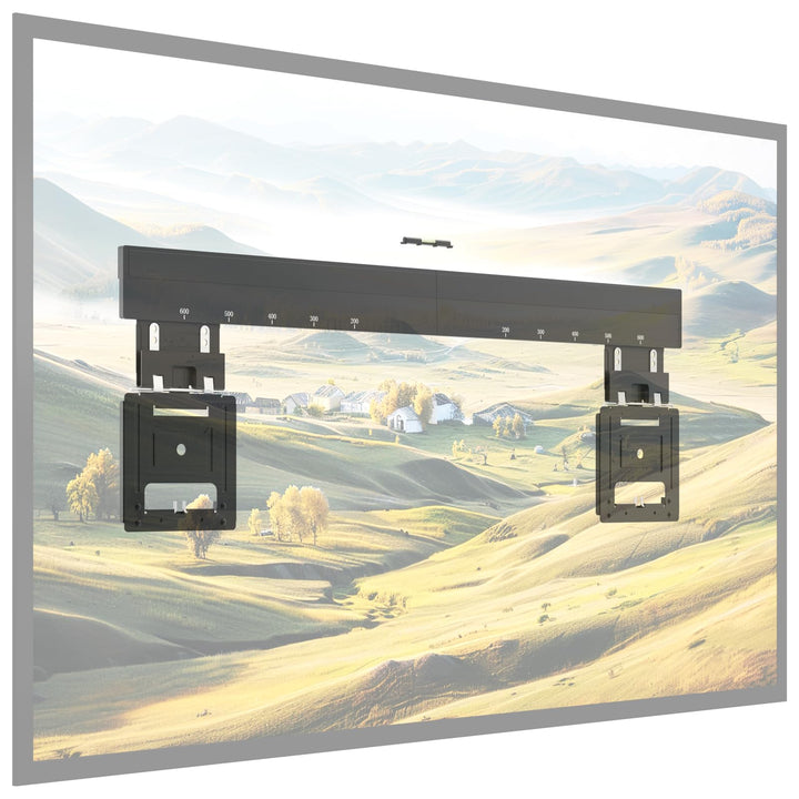 Ultra Slim TV Wandhalterung-TV Halterung für 37-80 Zoll Flachbildschirme,MAX 75 kg,MAX VESA 600x400m