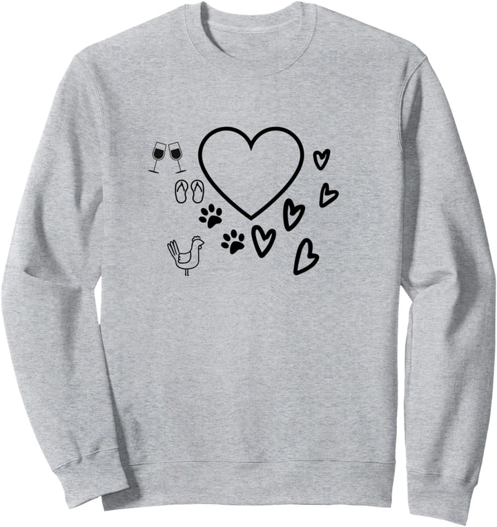 Lustige niedliche Türkei Gesicht Thanksgiving Geschenk Sweatshirt