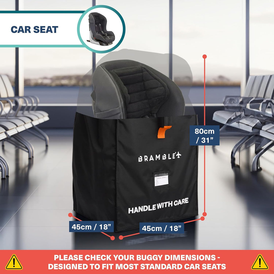 Bramble – Reisetasche für Autositze zum Einchecken am Flugzeuggate – Autositzbezug für Reisen am Flu