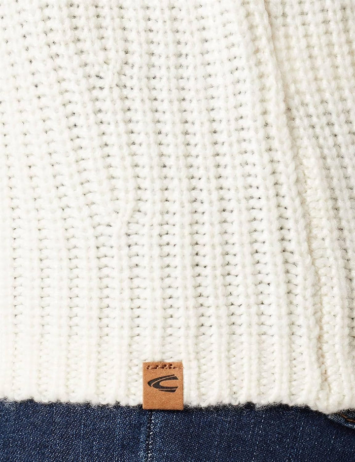 Camel Active Womenswear Damen 3095366K13 Pullover XL Off White, XL Off White