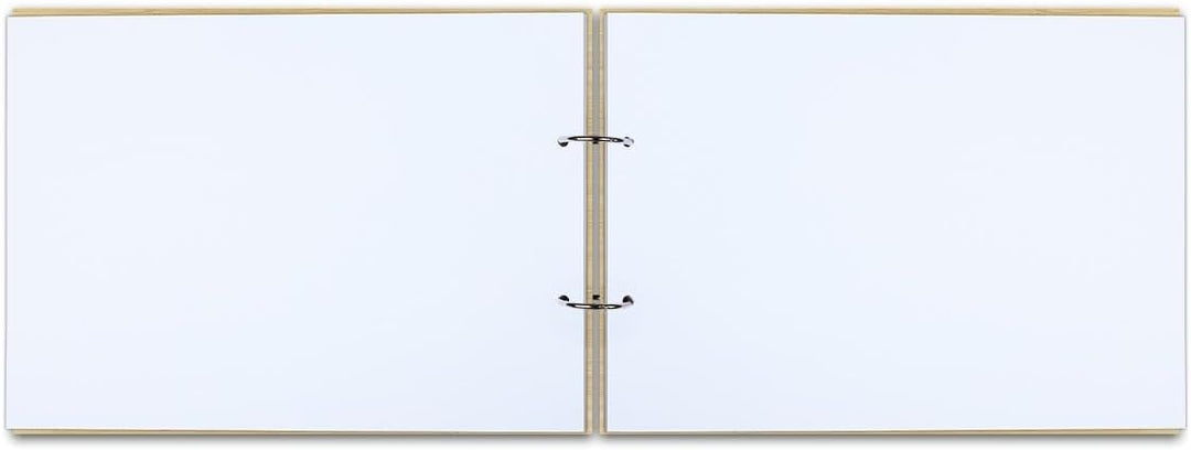 Personalisiertes Geburtstag Gästebuch Bambus Cover Naturpapier 72 Blätter | 144 Innenseiten DIN A4 q