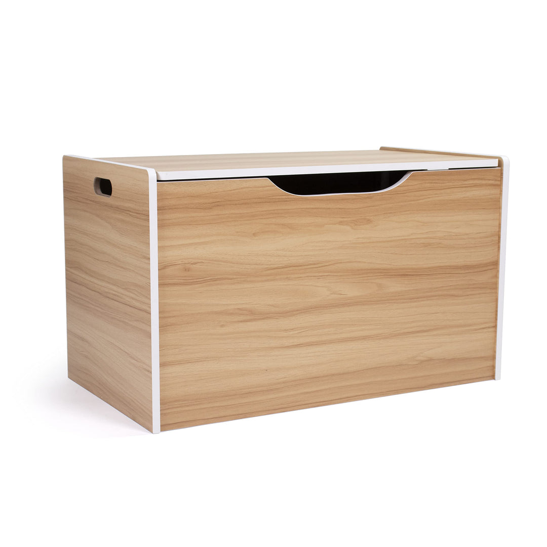 Humble Crew Journey Spielzeugkiste aus Holz mit Deckel, Spielzeugkiste für Kinder, ideal für Schlafz