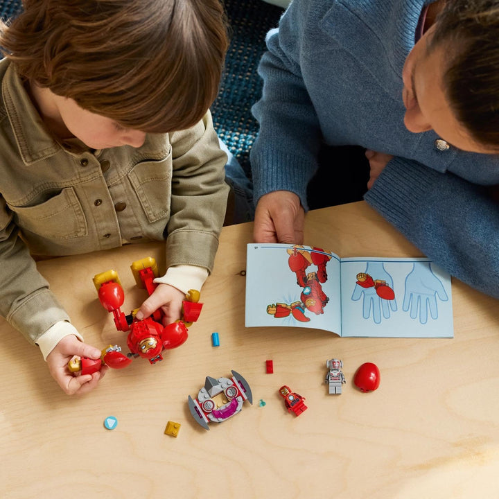 LEGO ǀ Marvel Iron Man und Seine Fantastischen Freunde Ultron vs. Iron Man - Superhelden Spielzeug m