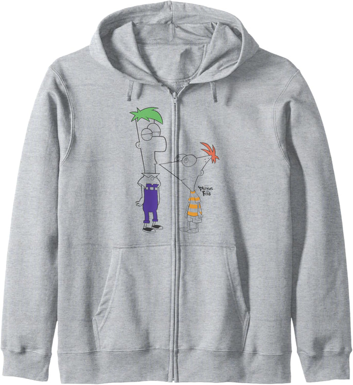Disney Phineas And Ferb Boys Of Summer Kapuzenjacke