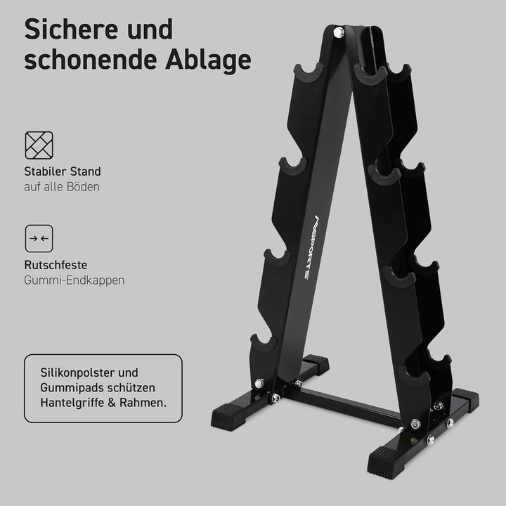 Kurzhantel Rack mit 300kg Belastbarkeit Hantelständer