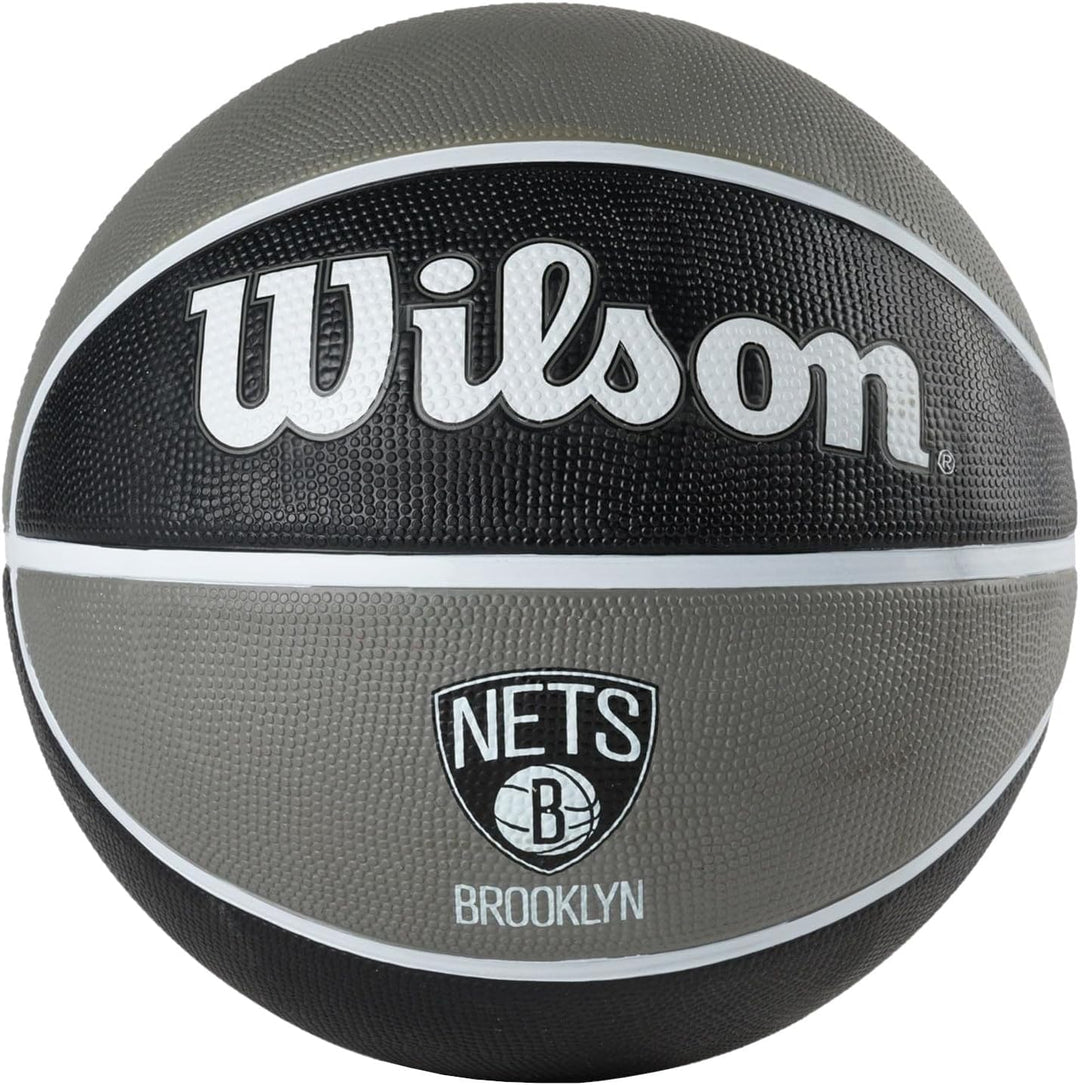 Wilson Unisex-Adult NBA Team Tribute Basketball 7 Brooklyn Nets, 7 Brooklyn Nets