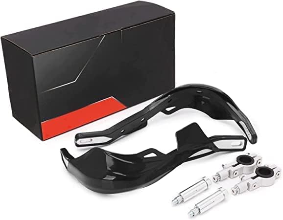 Motorrad-Handprotektoren Aluminium-Handschützer Universal für 7/8 "und 1 1/8" Bürstenstange für Off-