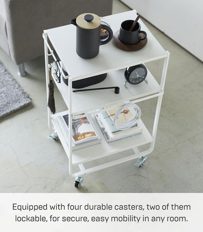 3-tiered kitchen wagon - Tower - White