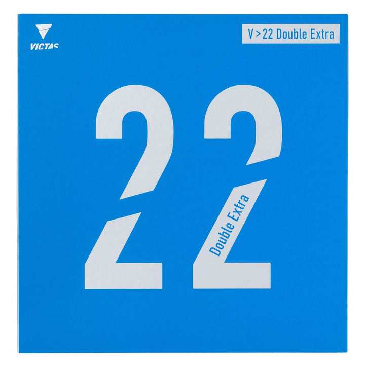 VICTAS Belag V > 22 Double Extra Schwarz 2,0 mm, Schwarz 2,0 mm
