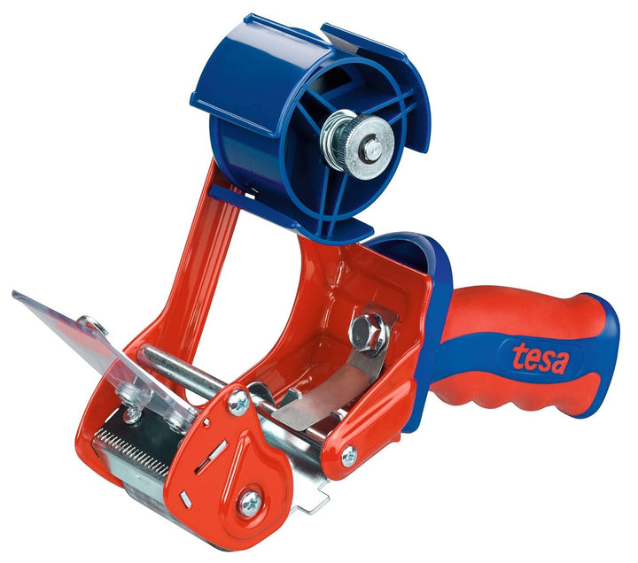 tesa 6400 Packband Handabroller COMFORT & tesapack 4713 Paketband im 6er Pack Bundle mit Paketband,