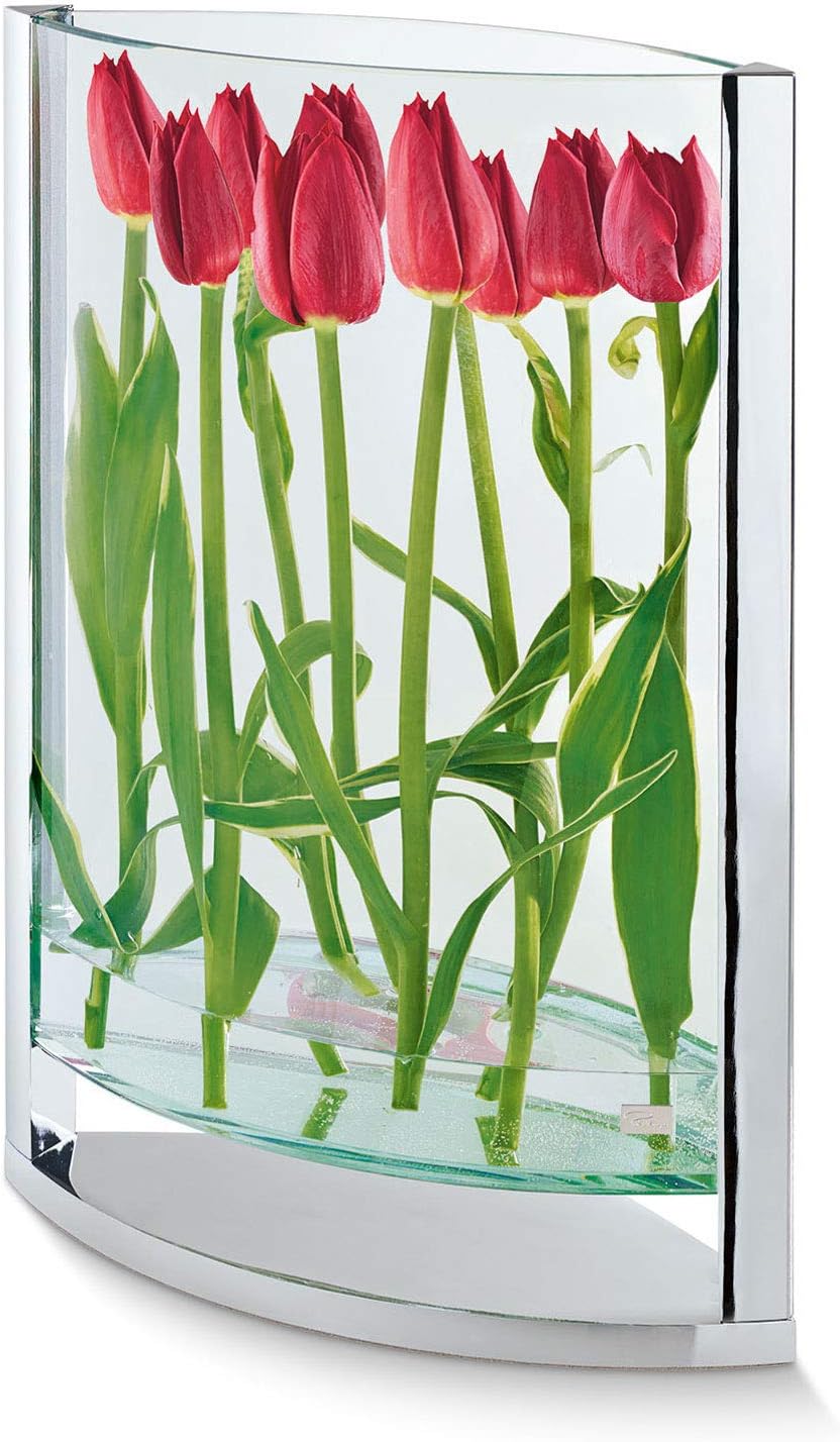 PHILIPPI - Decade Vase L - Klassiker Blumen schweben über dem Tisch - Zeitlos und Elegant, L