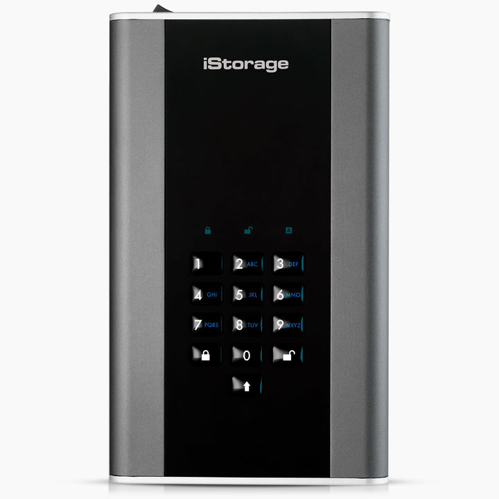 iStorage IS-DT2-256-6000-C-G 6TB diskAshur DT2 256-bit USB 3.1 Desktop Festplatte mit Hardwareversch