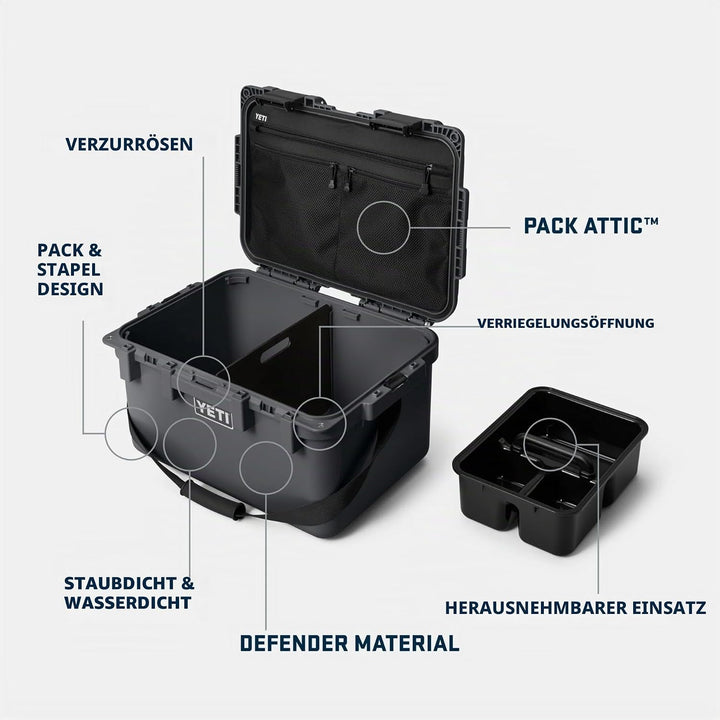 YETI Loadout go Box 2.0, 30 Tan, Tan