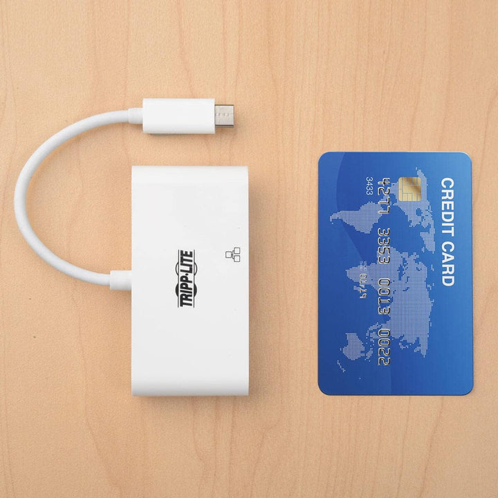Tripp Lite U444-06N-HGU-C USB-C-Multiport-Adapter - HDMI, USB 3.0-Port, GbE, 60W PD-Charging, HDCP,