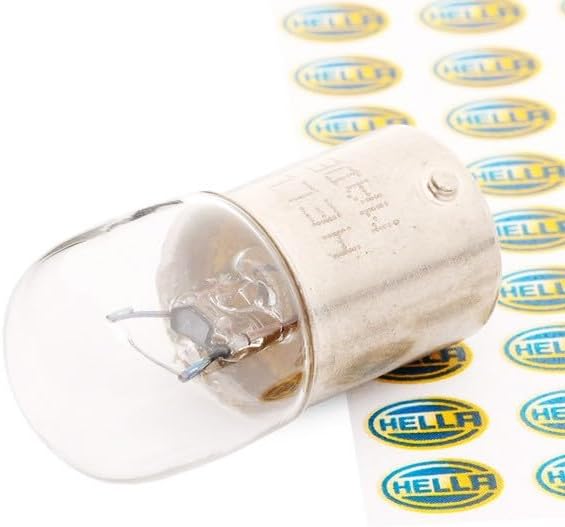 HELLA - Heckleuchte - Glühlampe - 12V - Anbau/geschraubt - Lichtscheibenfarbe: rot/gelb - Stecker: R