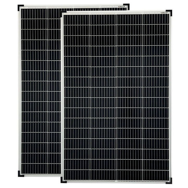 2x180 Watt 36V Mono Solarmodule 10 Busbars 210mm Zellformat Solarpanele
